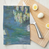 Waterliezen, een van de vele schilderijen van de c theedoek (Quarter Fold)