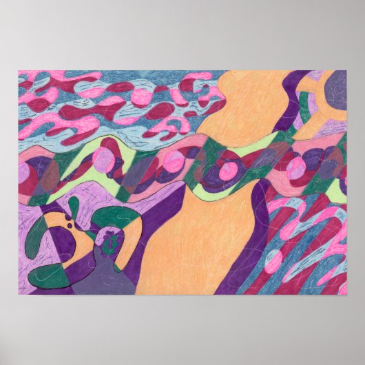 Waterlijn, 19x13 poster (Voorkant)