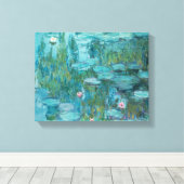 Waterlilies (1915) canvas afdruk (Insitu (Houten vloer))