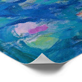 Waterlilies, 1916-1919 by Claude Monet Poster (Hoek)