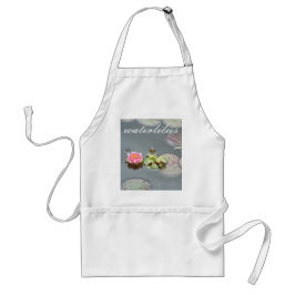 Waterlilies Apron Standaard Schort