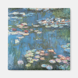 Waterlilies van Claude Monet, impressionisme Magneet
