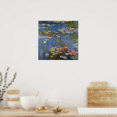 Waterlillies van Claude Monet Poster (Keuken)