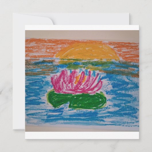 Waterlily Kaart (Voorkant)