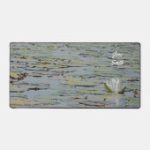Waterlily Lake Wildflower Desk Mat (Voorkant)