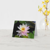 Waterlily Notecard Kaart (Gele Bloem)