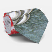 waterlioen bloemen in een Garden Pond Stropdas (Opgerold)