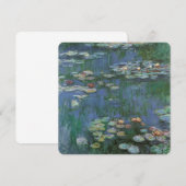 Waterlioenen van Claude Monet,  bloemen (Voorkant / Achterkant)