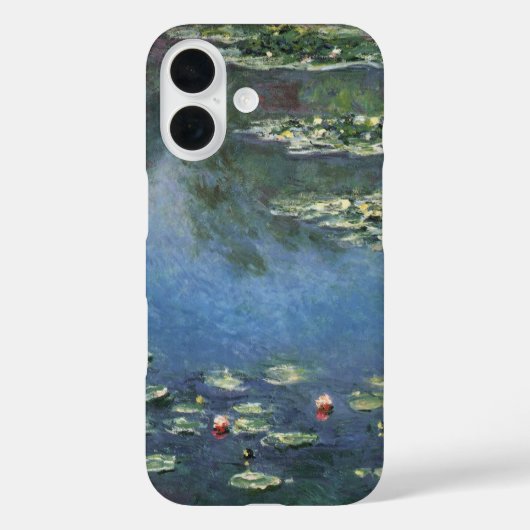 Waterlioenen van Claude Monet, bloemen Case-Mate iPhone Case (Achterkant)