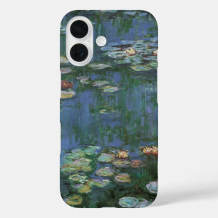 Waterlioenen van Claude Monet,  bloemen iPhone 16 Hoesje