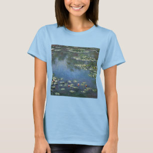 Waterlioenen van Claude Monet,  bloemen T-shirt