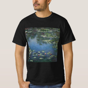 Waterlioenen van Claude Monet,  bloemen T-shirt