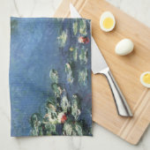 Waterlioenen van Claude Monet,  bloemen Theedoek (Quarter Fold)