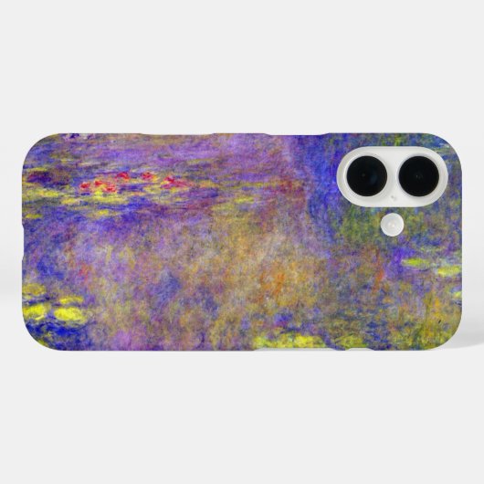 Waterlioenen van Claude Monet Case-Mate iPhone Case (Achterkant (horizontaal))