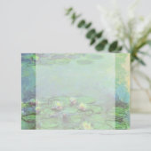 Waterlioenen van Claude Monet,  impressionisme (Staand voorkant)