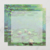 Waterlioenen van Claude Monet, impressionisme (Voorkant / Achterkant)