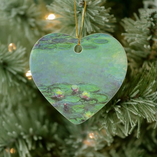 Waterlioenen van Claude Monet, impressionisme Keramisch Ornament (Boom)