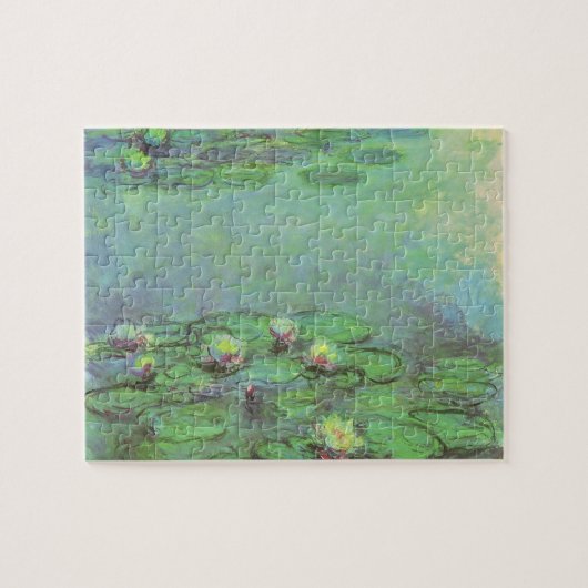 Waterlioenen van Claude Monet, impressionisme Legpuzzel (Horizontaal)