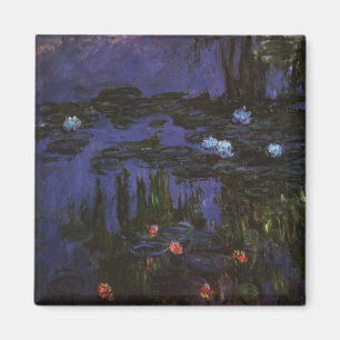 Waterlioenen van Claude Monet, impressionisme Magneet