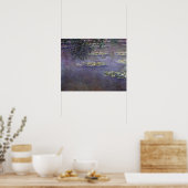 Waterlioenen van Claude Monet, impressionisme Poster (Keuken)