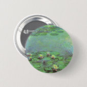 Waterlioenen van Claude Monet, impressionisme Ronde Button 5,7 Cm (Voorkant /achterkant)