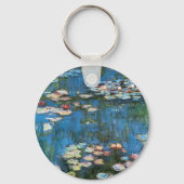 Waterlioenen van Claude Monet,  impressionisme Sleutelhanger (Achterkant)