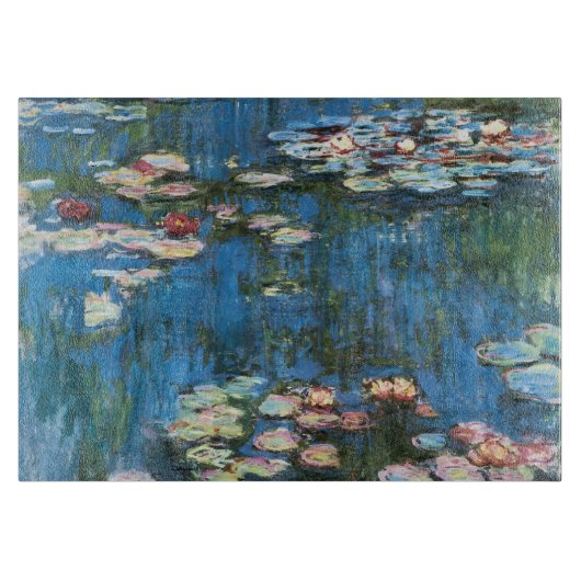 Waterlioenen van Claude Monet, impressionisme Snijplank (Voorkant)