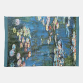 Waterlioenen van Claude Monet, impressionisme Theedoek (Horizontaal)