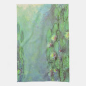 Waterlioenen van Claude Monet, impressionisme Theedoek (Verticaal)