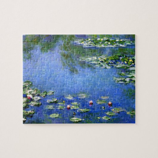 Waterlioenen van Claude Monet, Kunst Legpuzzel (Horizontaal)