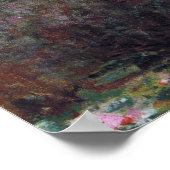 Waterlioenen van Claude Monet, Kunst Poster (Hoek)