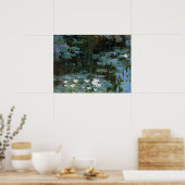 Waterlioenen van Claude Monet, Kunst Poster (Keuken)