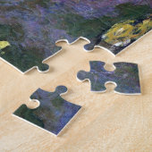 Waterlioenen van Claude Monet, Natuur Kunst Legpuzzel (Zijkant)