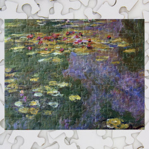 Waterlioenen van Claude Monet, Natuur Kunst Legpuzzel