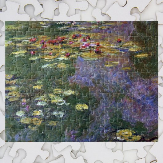 Waterlioenen van Claude Monet, Natuur Kunst Legpuzzel