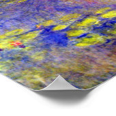 Waterlioenen van Claude Monet Poster (Hoek)