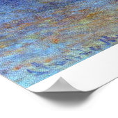 Waterloo Bridge, de zon in mist door Claude Monet Poster (Hoek)