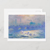 Waterloo Bridge (Londen), Monet Briefkaart (Voorkant / Achterkant)