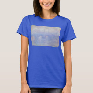 Waterloo Bridge, Mist Effect door Claude Monet T-shirt