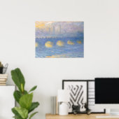 Waterloo Bridge, temps couvert | 1904 Poster (Thuiskantoor)