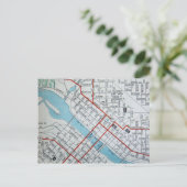 Waterloo, IA Carte Vintage (Debout devant)