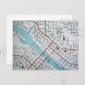 Waterloo, IA Carte Vintage (Devant / Derrière)