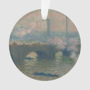 Waterloorbrug, grijze dag, 1903 (olie op doek) ornament