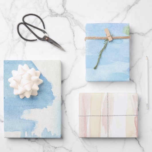 Waterlopen Inpakpapier Vel (Voorkant)