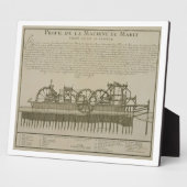 Watermachine bij Marly, c.1715 (graving) Fotoplaat (Zijkant)