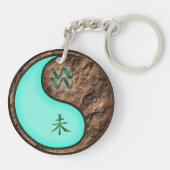 Waterman & Aarde Geit Sleutelhanger (Achterkant)