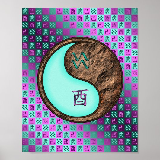 Waterman & Aarde Haan Poster (Voorkant)