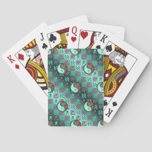 Waterman & Aarde Konijn Pokerkaarten