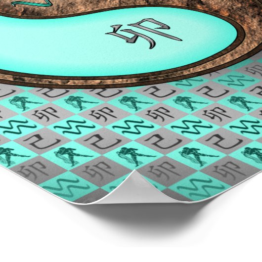 Waterman & Aarde Konijn Poster (Hoek)