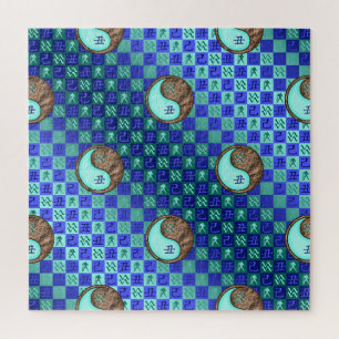 Waterman & Aardse Os Legpuzzel